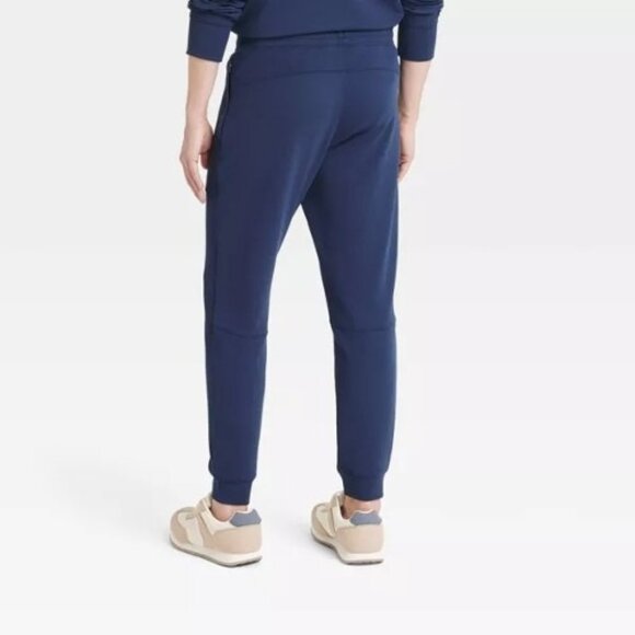 Mens Navy Blue Heavy Waffle Joggers Size Small - All In Motion - Picture 3 of 3